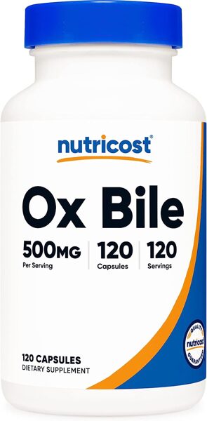 Jaučio tulžis (Ox Bile) 500 mg maisto papildas